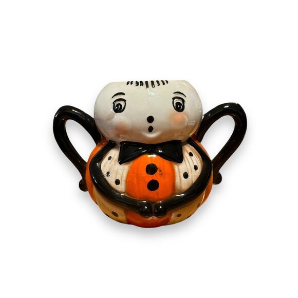 Johanna Parker Other - Johanna Parker Halloween Spider Double Handle Ceramic Mug 5" Tall 8" Wide